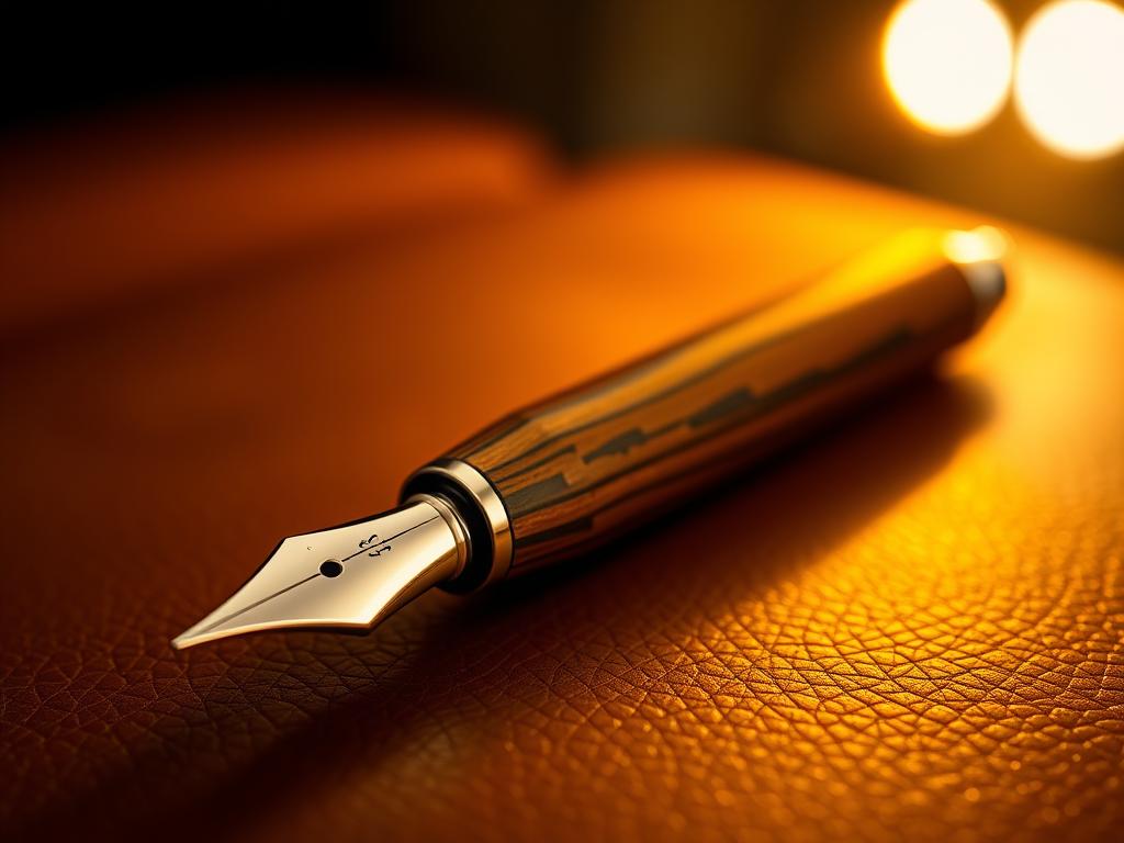 handcrafted nib luxury pen