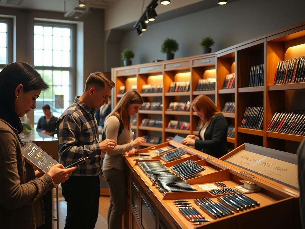 in-person pen experience