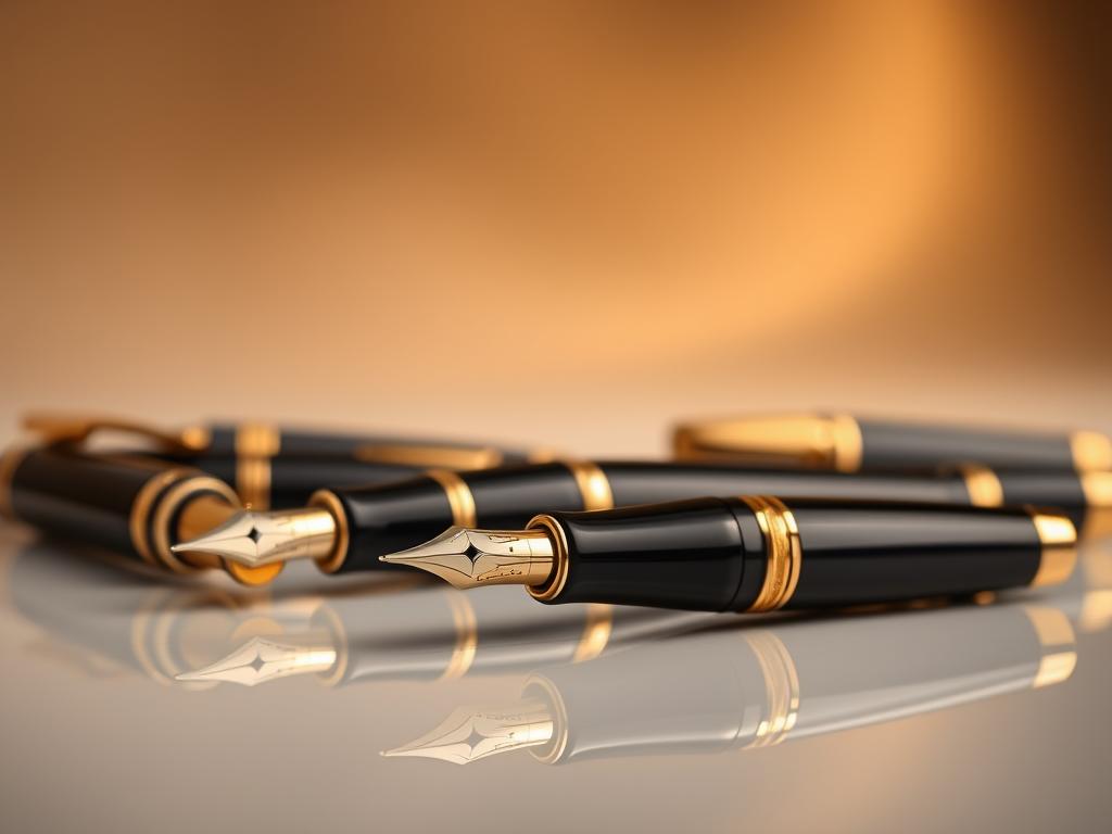 luxury fountain pens design