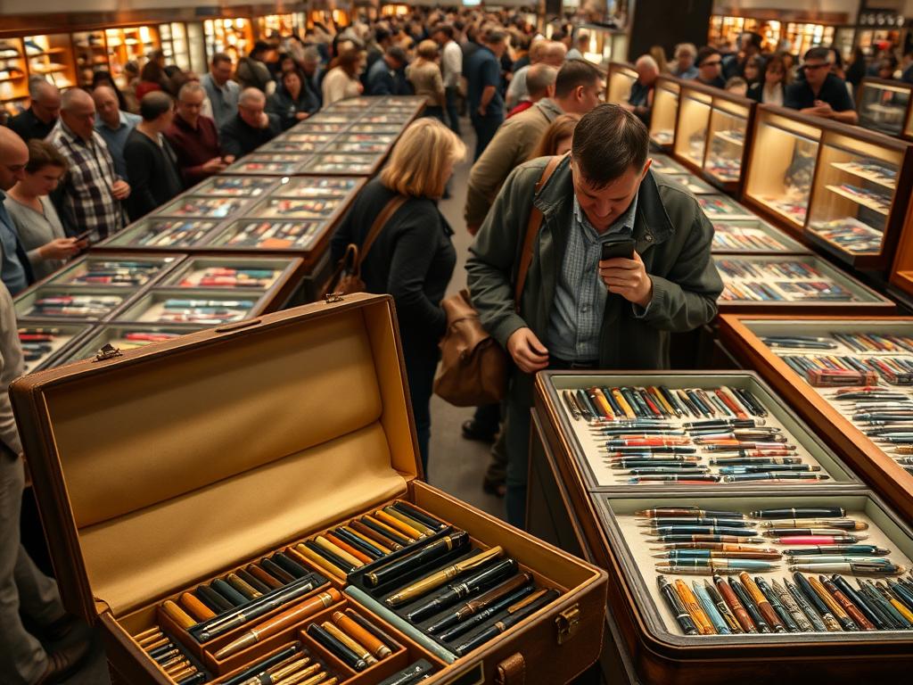 vintage pen show exploration